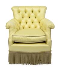 A Contemporary Upholstered Armchair