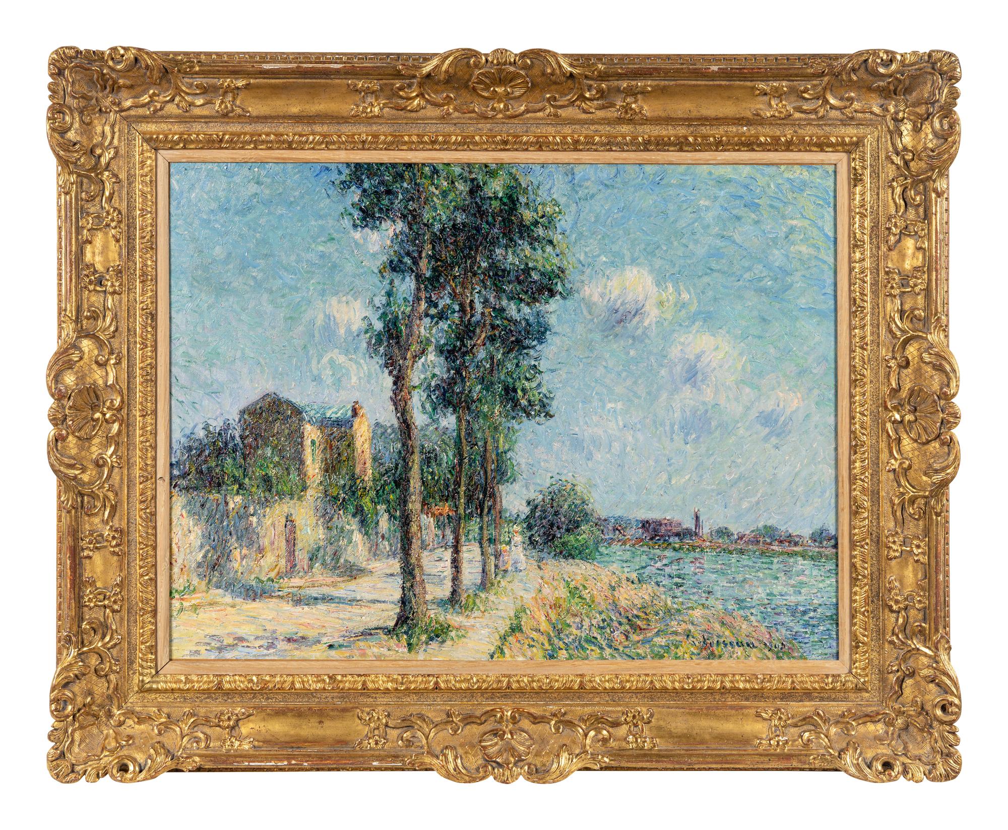 Le quai du Pothuis à Pontoise