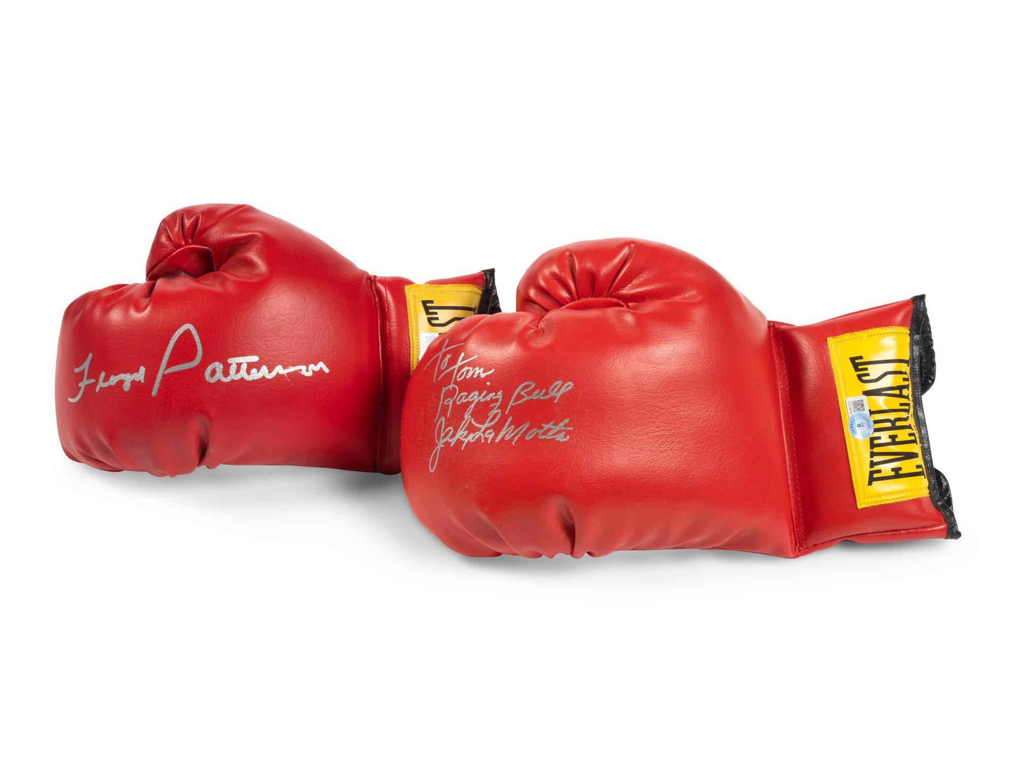A Group of Signed Autograph Boxing Items (Beckett Authentication Services Holograms)