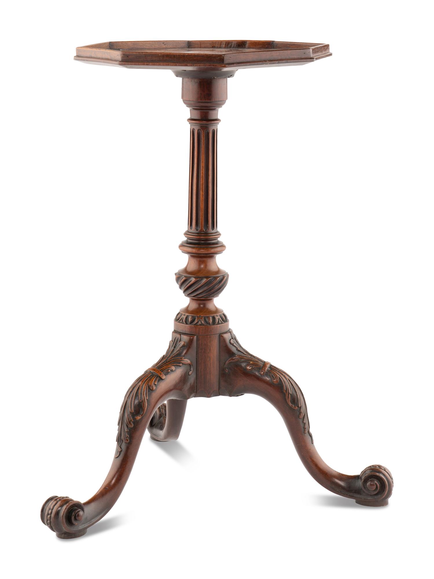 A George III Mahogany Kettle Stand