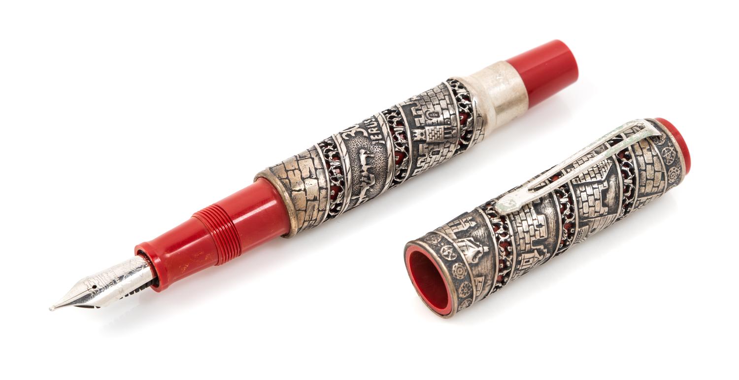 An Omas Jerusalem: 3000th Anniversary Special Edition Fountain Pen