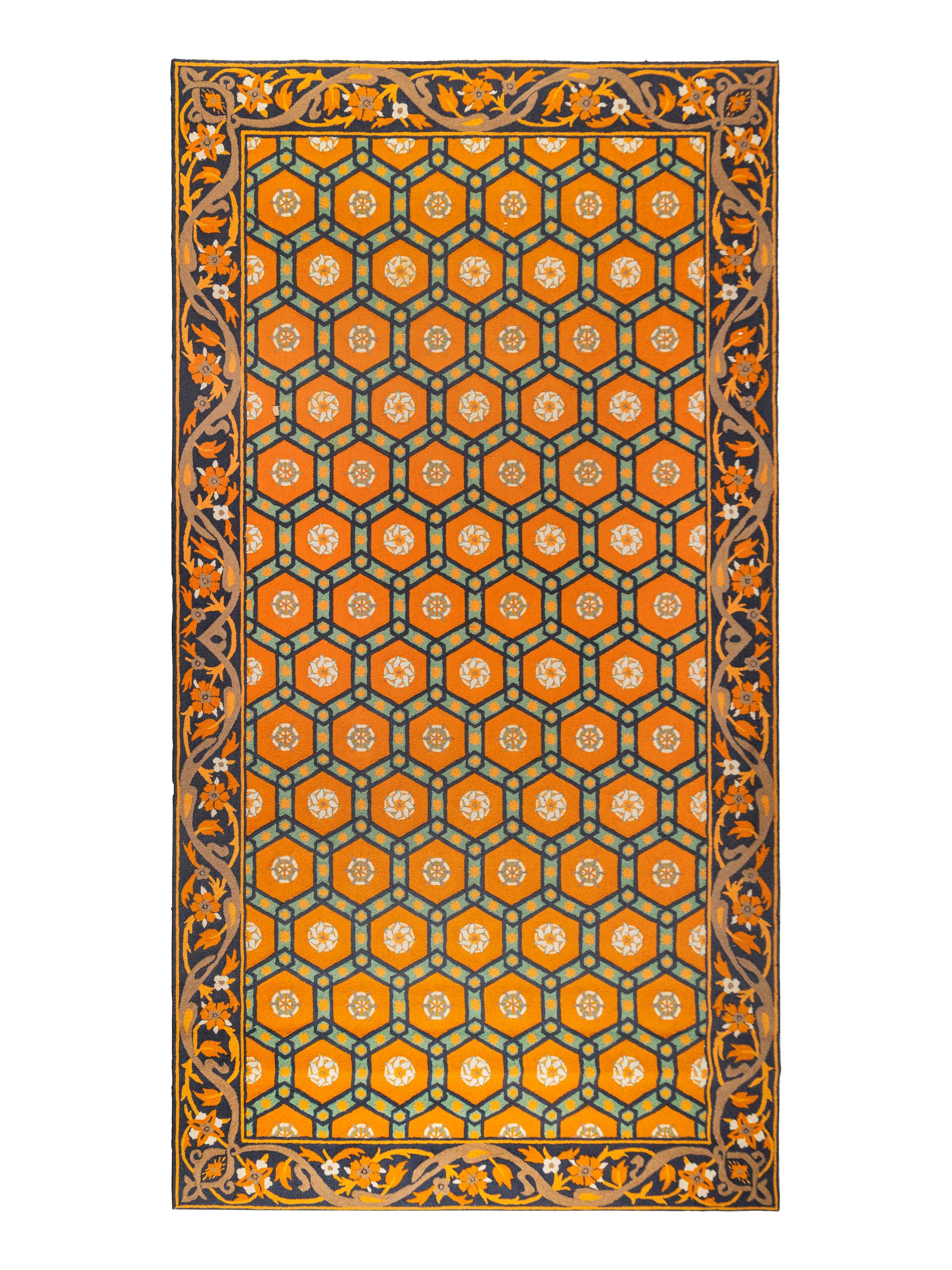 A Modern Bouclé Rug
