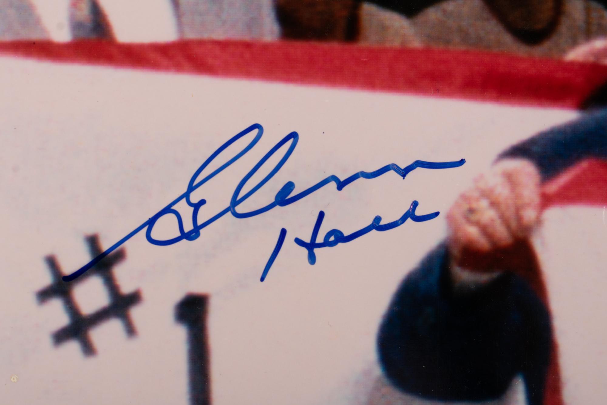 A Group of Chicago Blackhawks Signed Autograph Items (Including Bobby Hull, Stan Mikita and Tony Esposito),