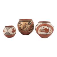 Zia Polychrome Pottery Bowls