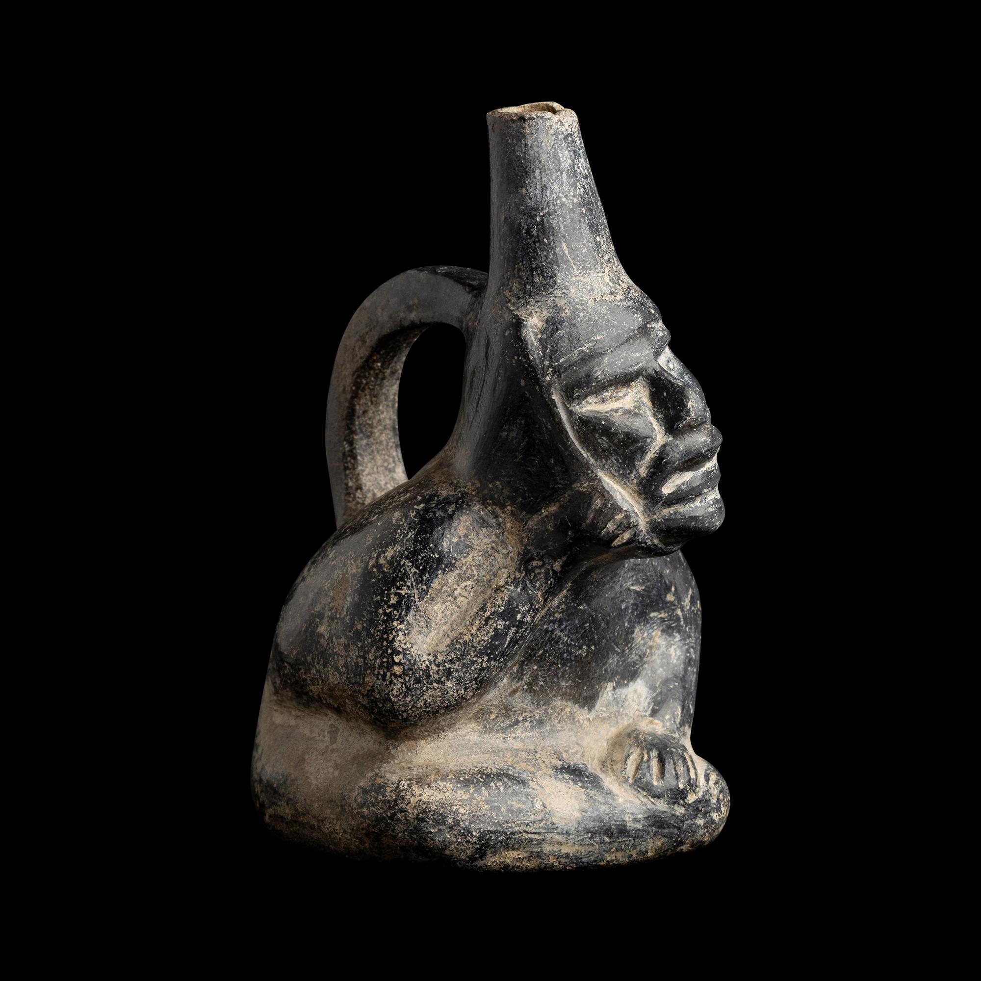 A Group of 3 Pre-Columbian Terracotta Vessels and 1 Terracotta Vessel
