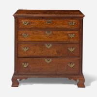 A Chippendale carved mahogany chest of drawers Philadelphia, PA, circa 1780