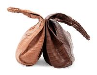 Two Nancy Gonzalez Crocodile Hobo Bags, 1990-2000s
