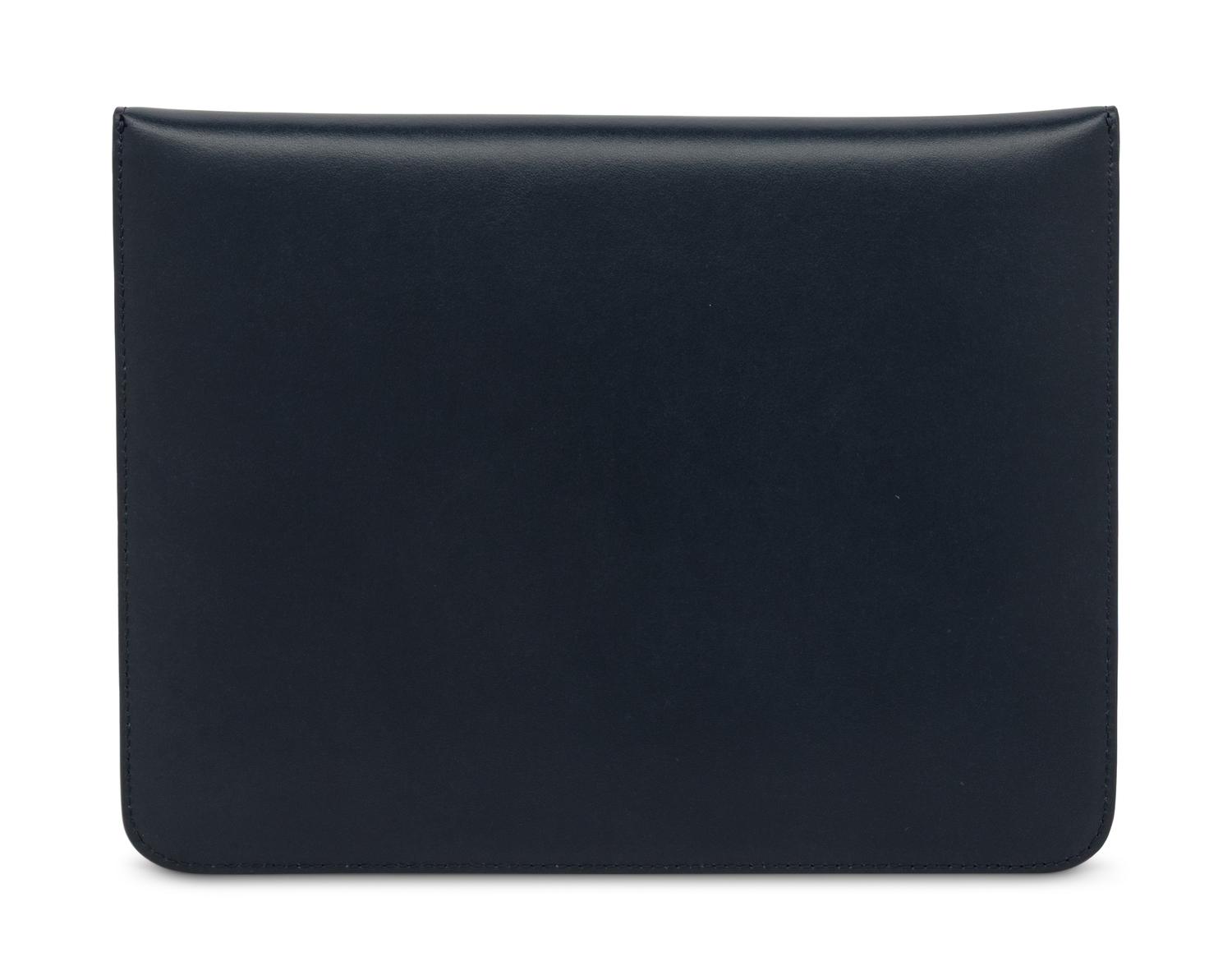 Giorgio Armani for Vanity Fair, Navy Leather Envelope Clutch