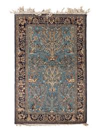 A Qum Wool Rug