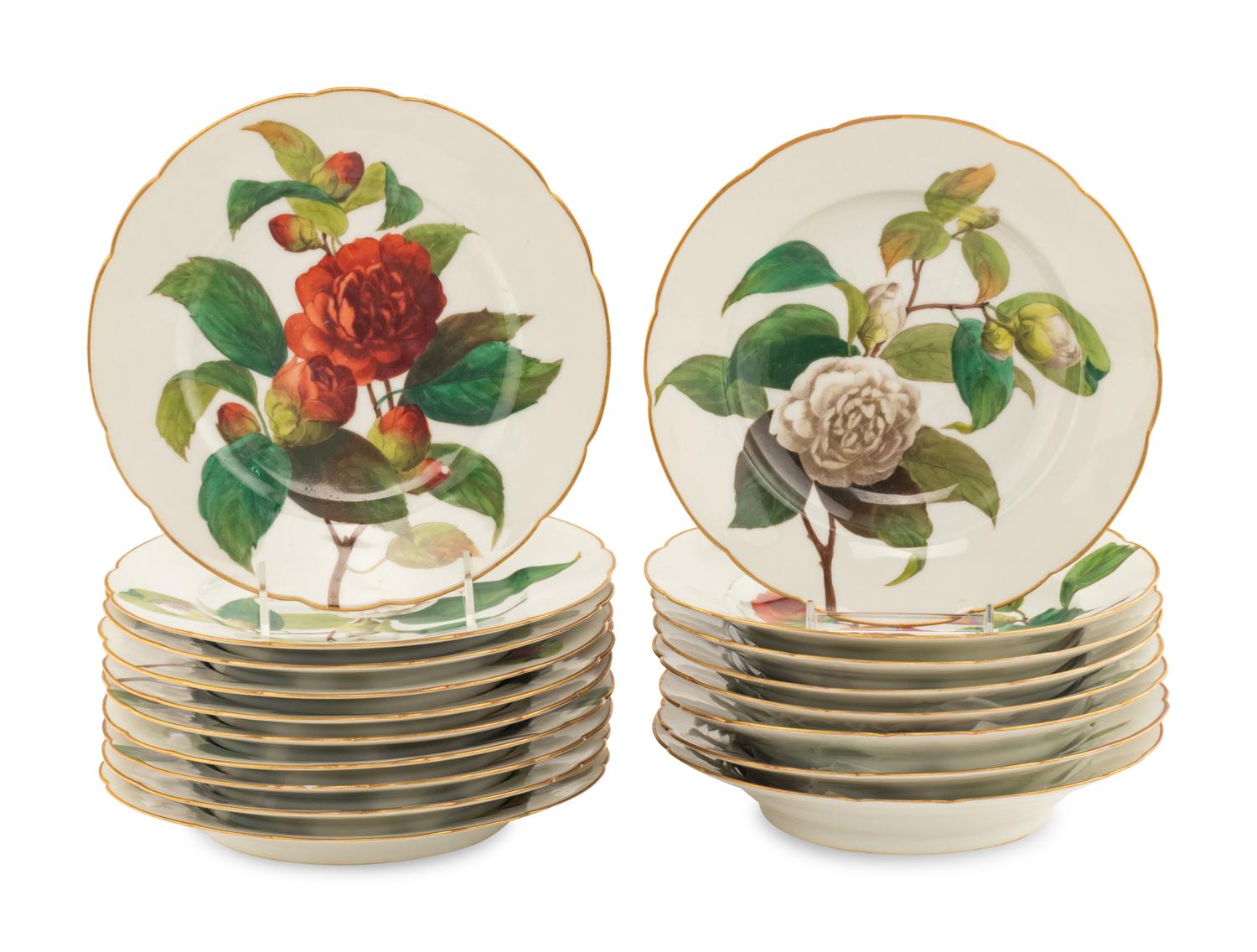 A French Porcelain Dinner Service