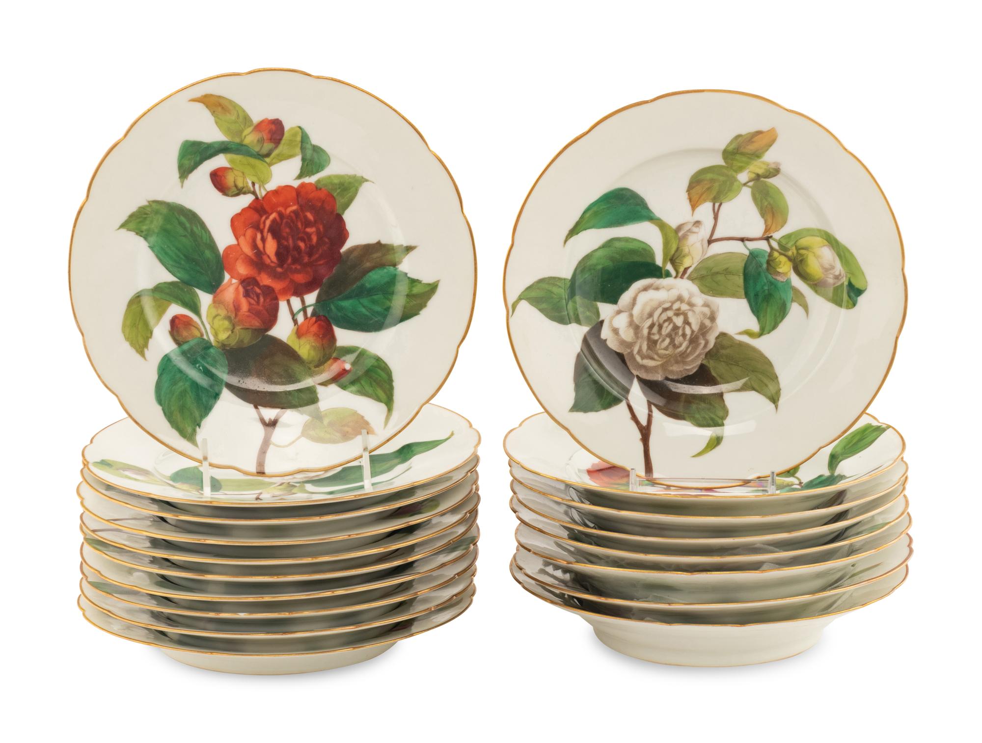 A French Porcelain Dinner Service