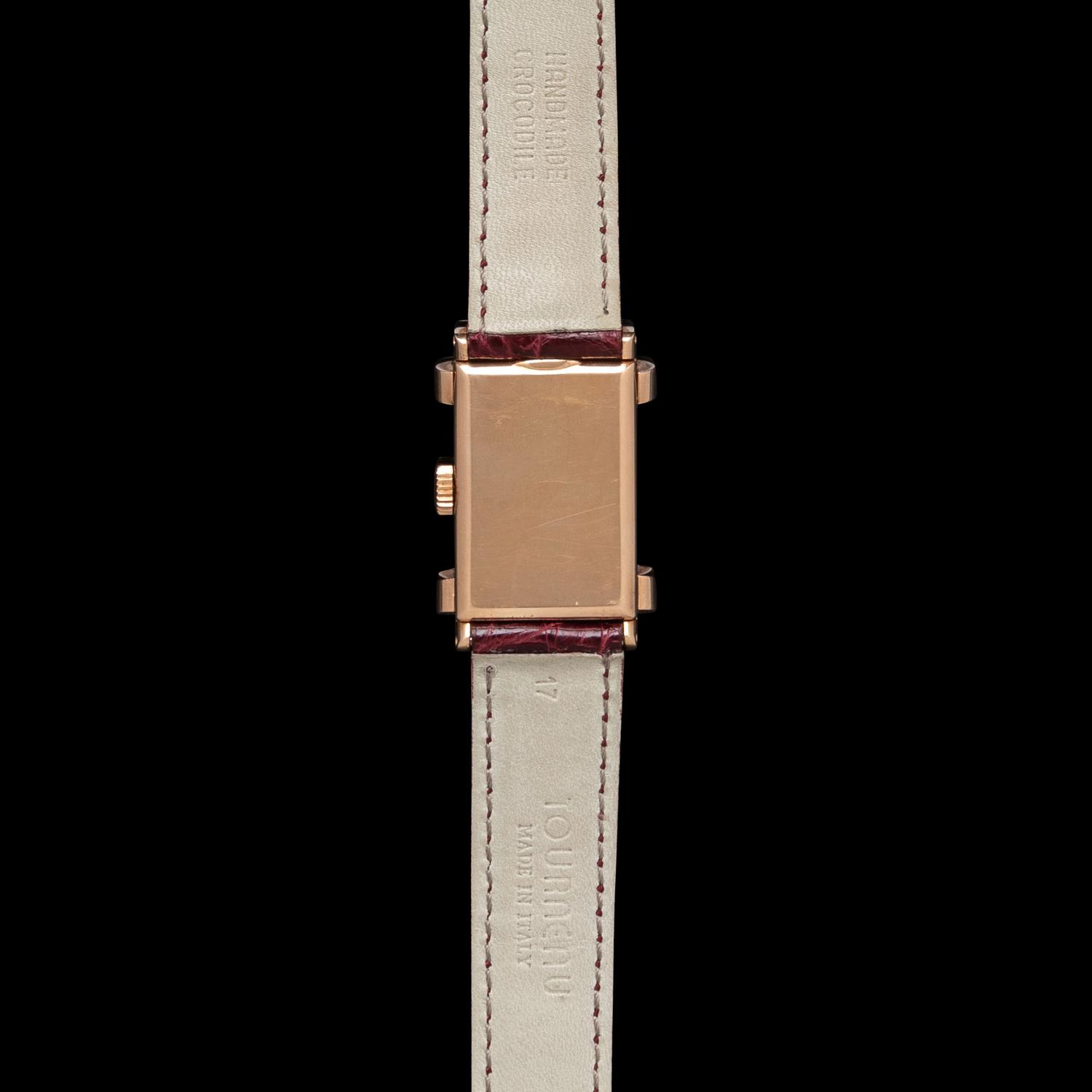 PATEK PHILIPPE, REF. 1450 18K PINK GOLD 'TOP HAT' WATCH