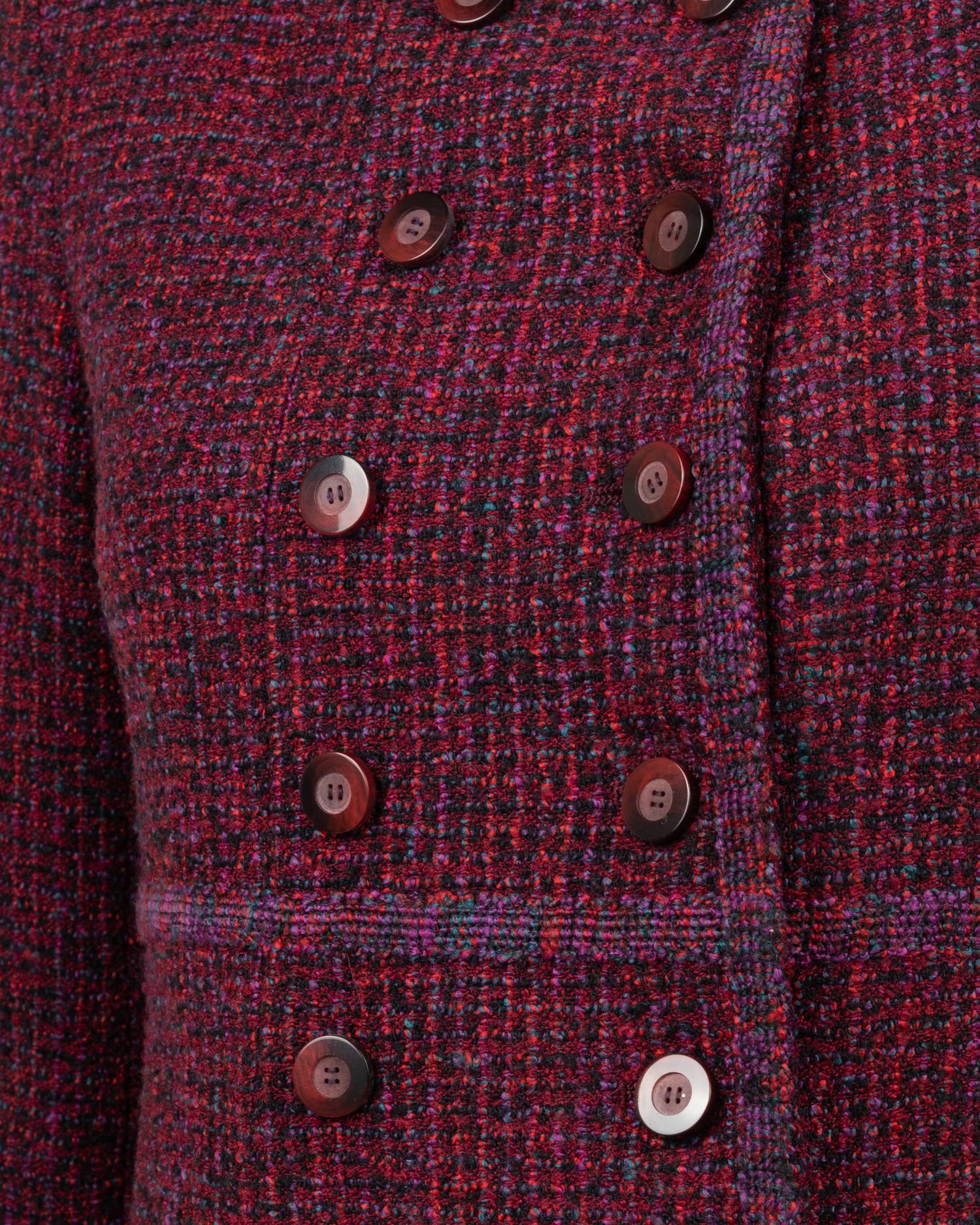 Chanel Wool Double Breasted Jacket, Fall 1993