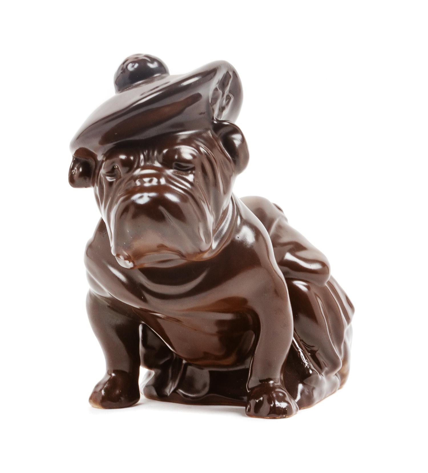 A Royal Doulton Bulldog Height 7 1/4 inches.