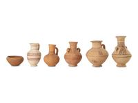 Six Holy Land Pottery Vessels