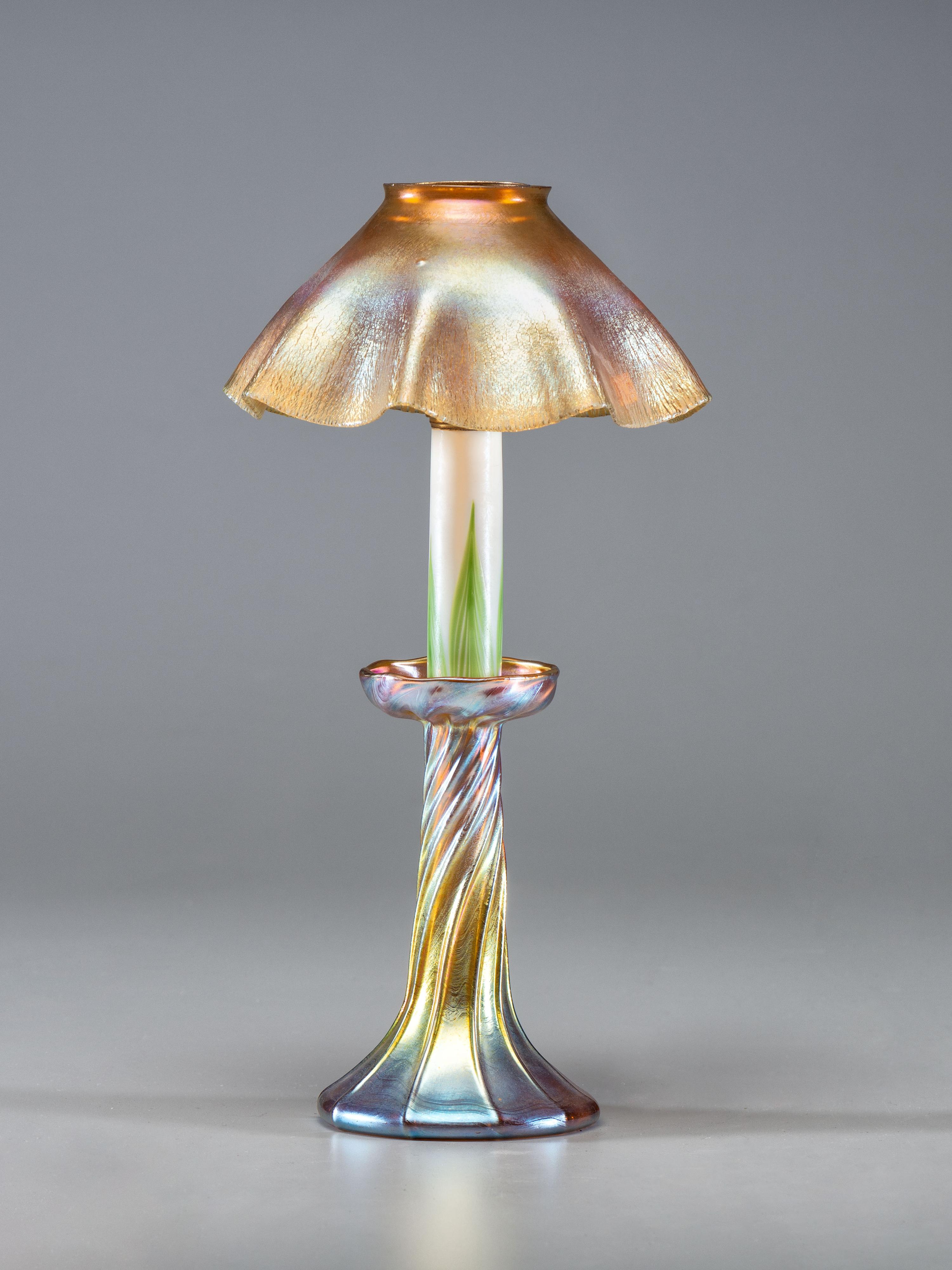 Candlestick Lamp, c. 1900