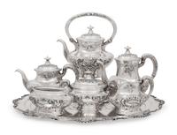 An American Silver Seven-Piece Tea and Coffee Service