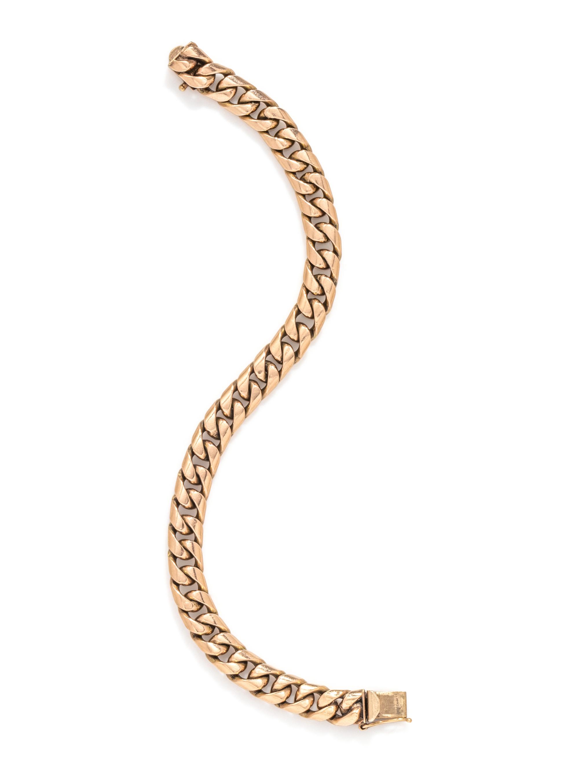 YELLOW GOLD BRACELET