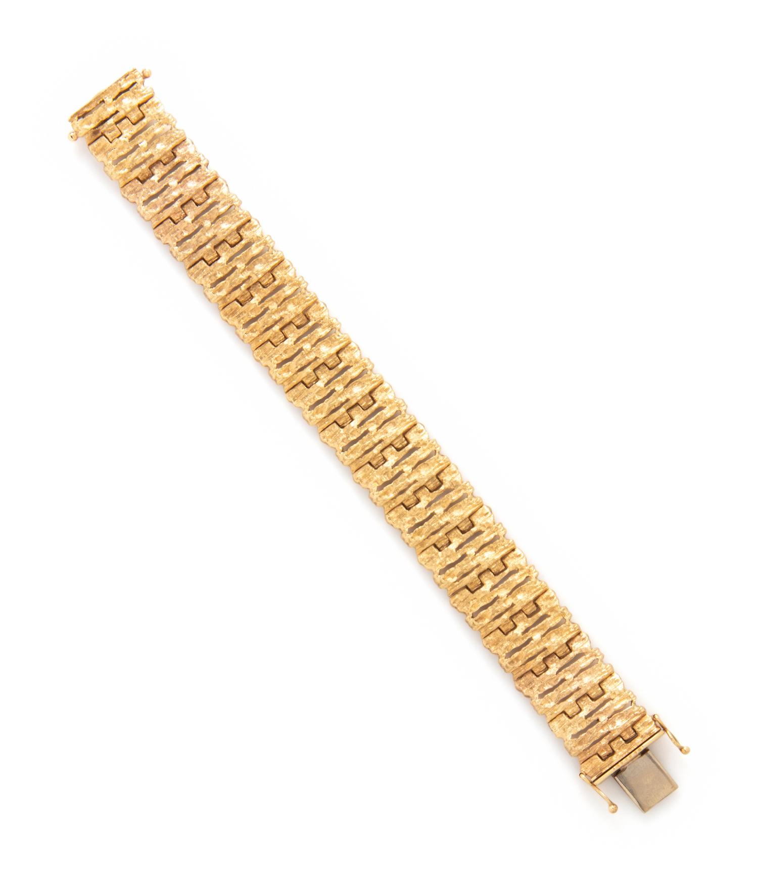 YELLOW GOLD BRACELET