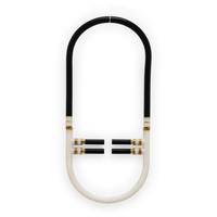 David Watkins, 'Hinged Loop', Three-Piece Acrylic and Yellow Gold Neckpiece