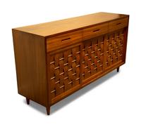 A Mid-Century Modern Mahogany Credenza