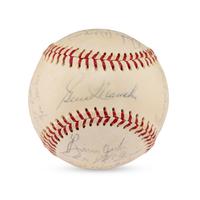 A 1969 Montreal Expos Inaugural Season Team Signed Autograph Baseball (Beckett Authentication Services)