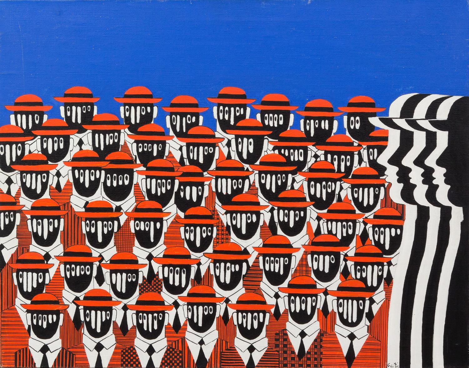 after Yannis Gaitis, (Greek, 1923-1984), Untitled