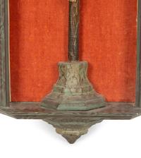 An Italian Carved and Painted Crucifix