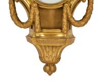 A Louis XVI Style Gilt Bronze Wall Barometer