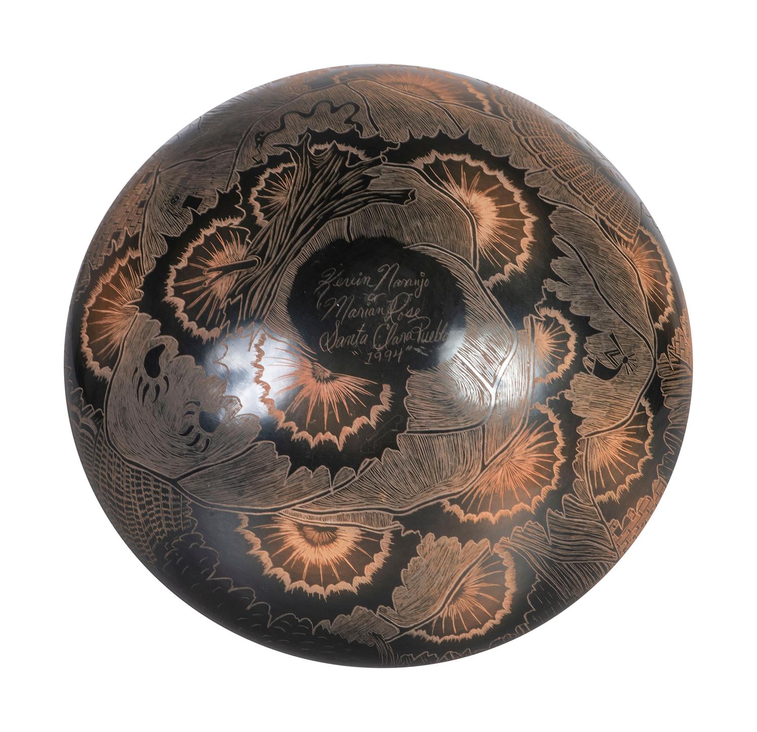 Sgraffito Jar and Miniature Pottery