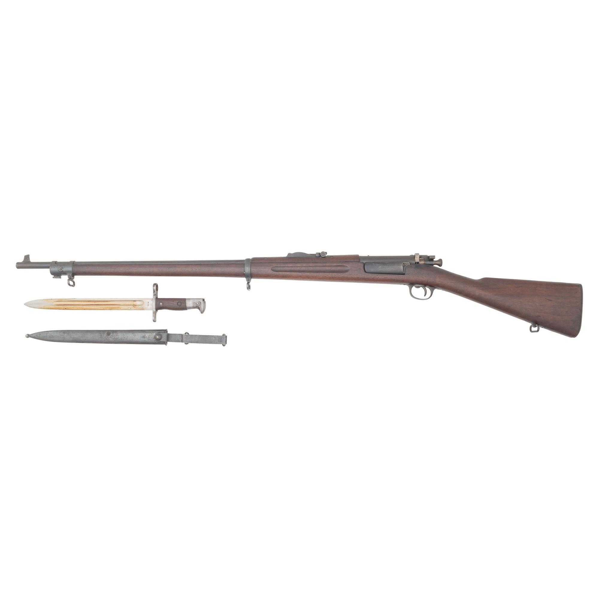 **U.S. Springfield Armory Model 1898 Krag Jorgensen Rifle with Bayonet