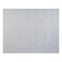 An Ecclesiastical White Damask Linen Altar Cloth Depicting Scenes from the Life of Christ