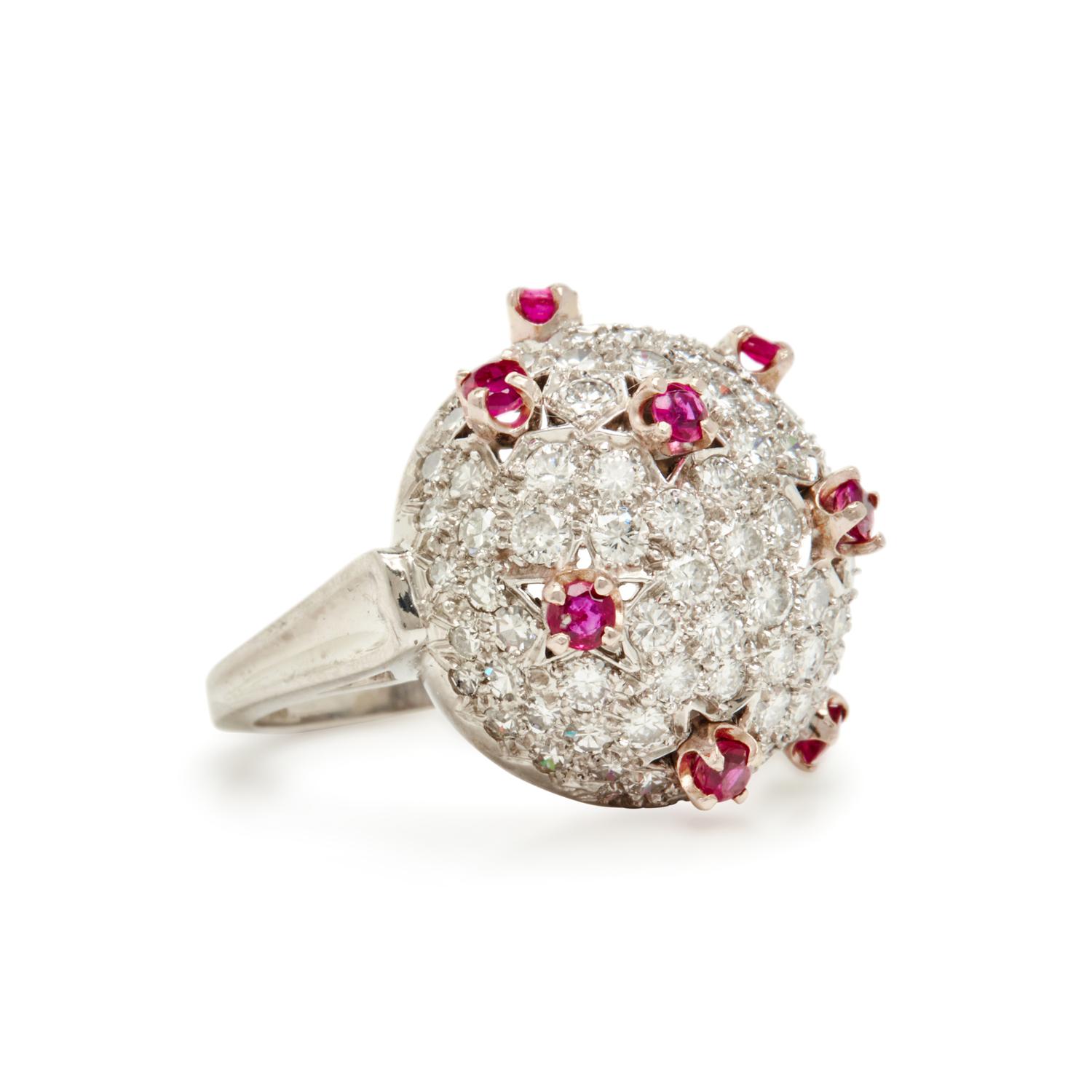 RUBY AND DIAMOND RING