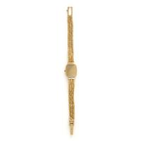 Omega, 14K Yellow Gold and Diamond Watch