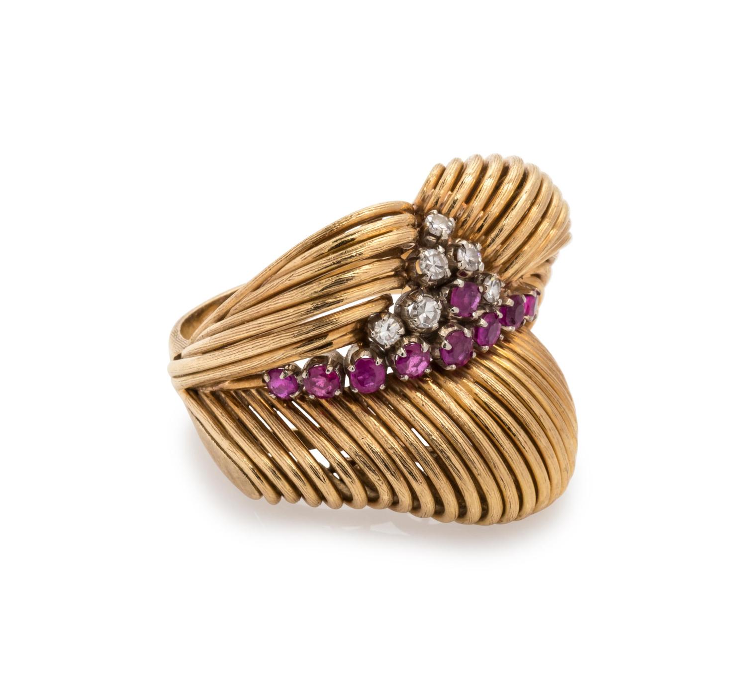 Ruby and Diamond Ring