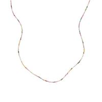 COLLECTION OF MULTIGEM BEAD NECKLACES
