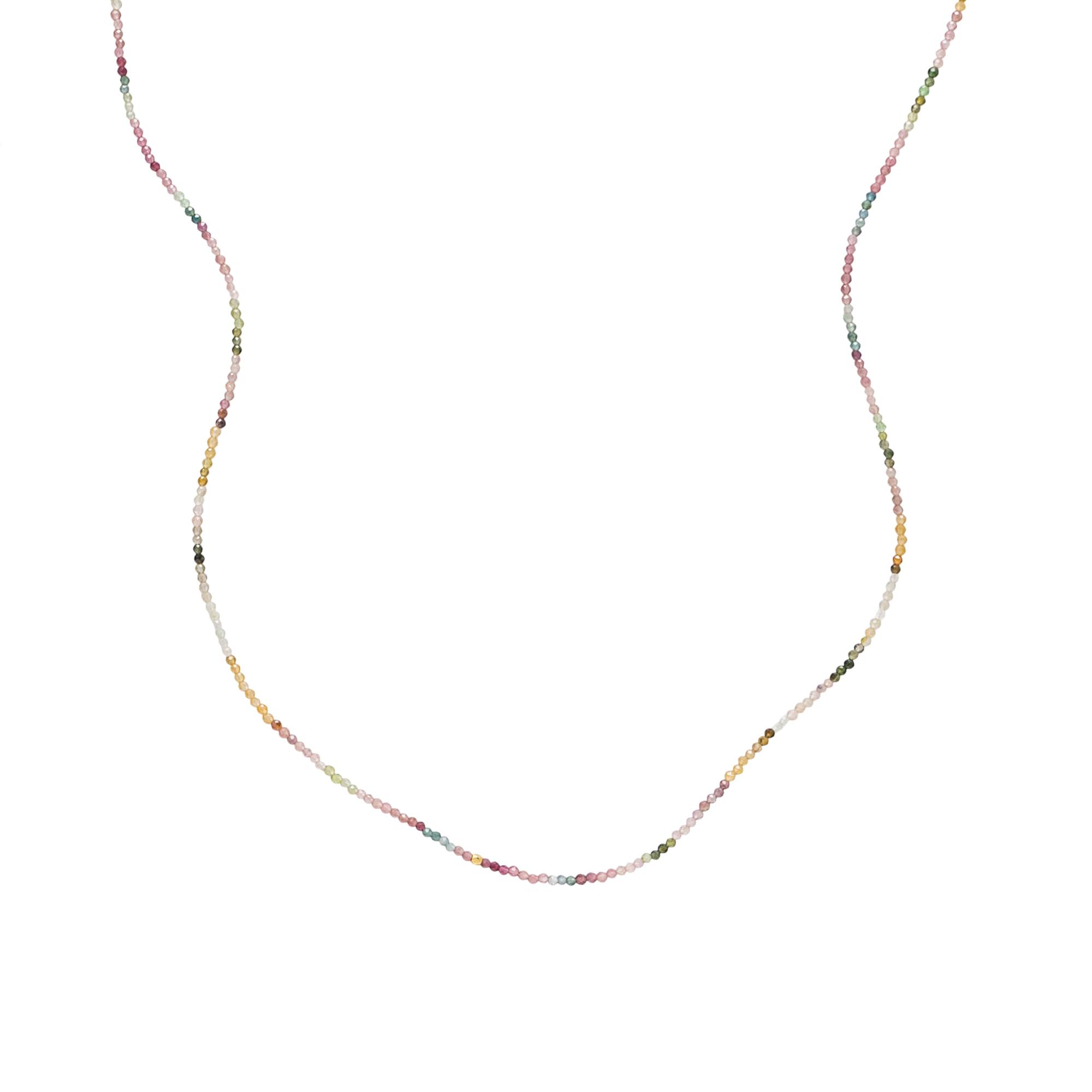 COLLECTION OF MULTIGEM BEAD NECKLACES