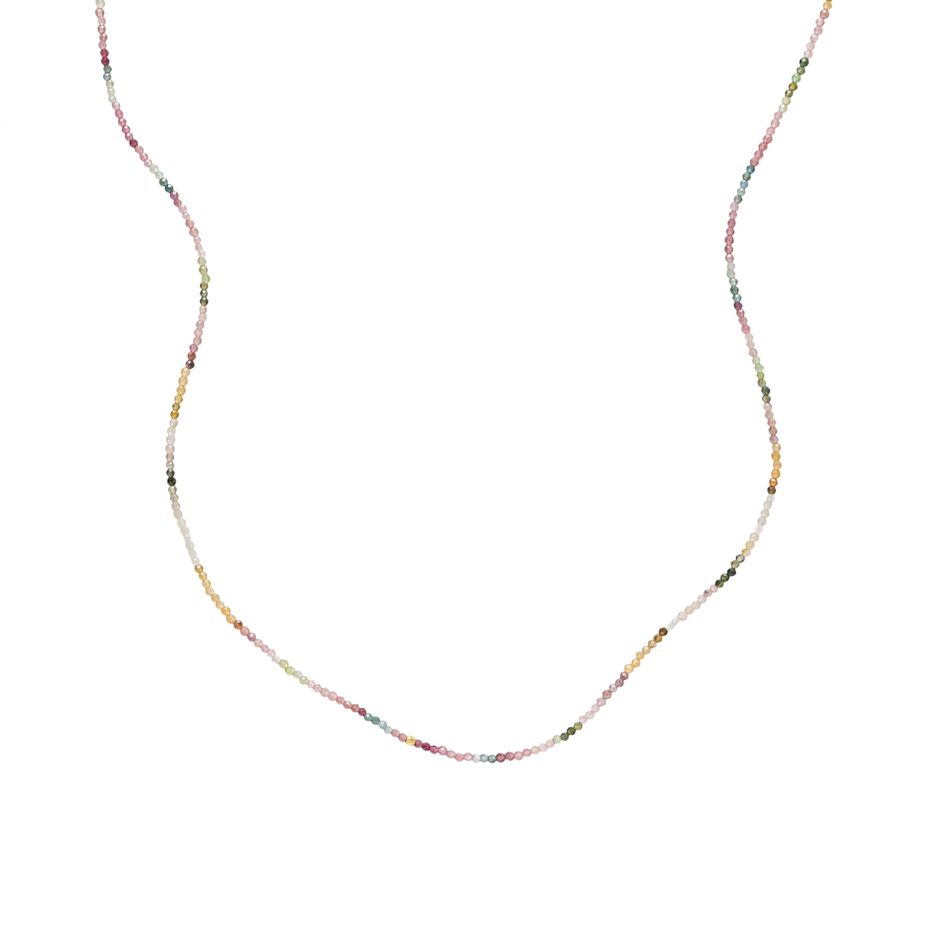 COLLECTION OF MULTIGEM BEAD NECKLACES