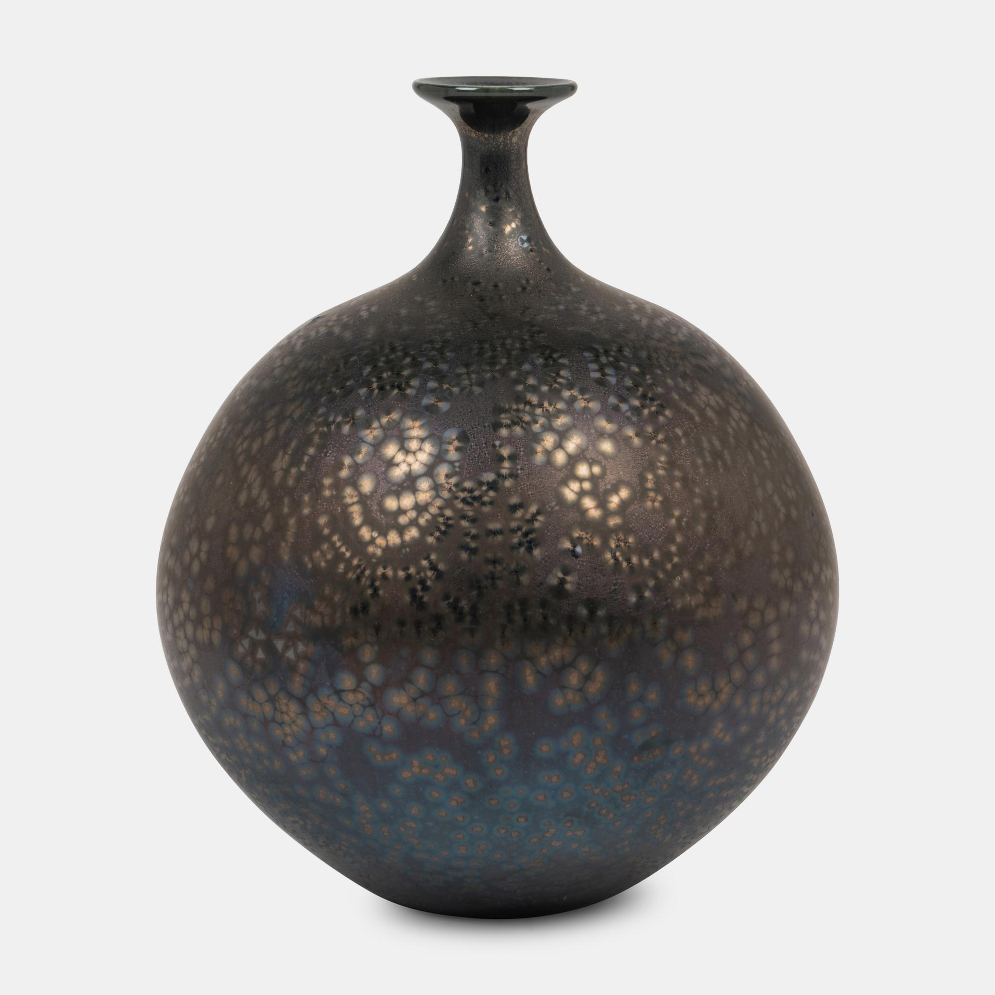 Vase with Sea Foam Glaze