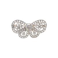 DIAMOND BUTTERFLY BROOCH