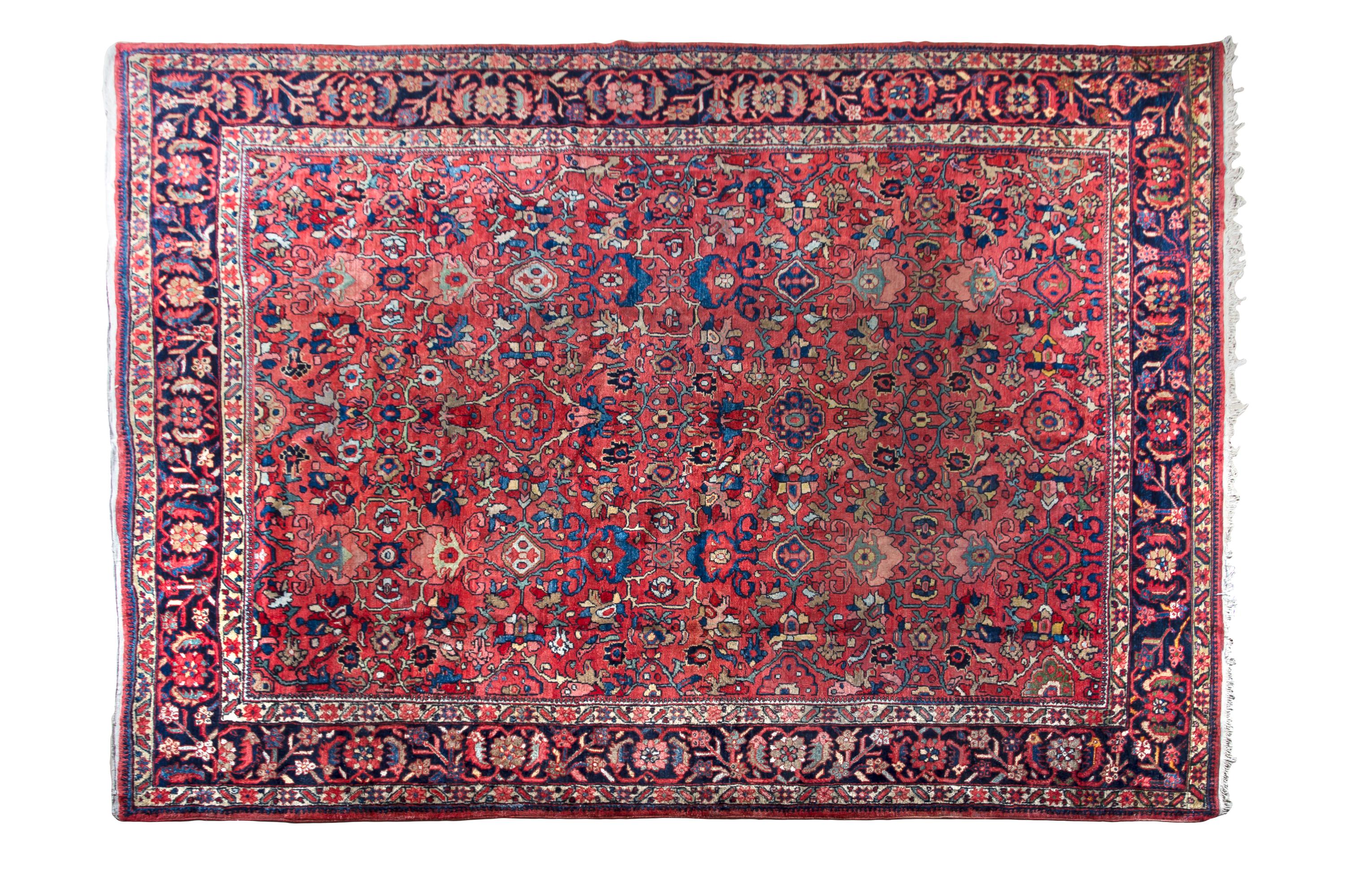A Mahal Wool Rug, CIRCA 1920S, 9 feet 2 inches x 12 feet 6 inches. — CIRCA 1920s