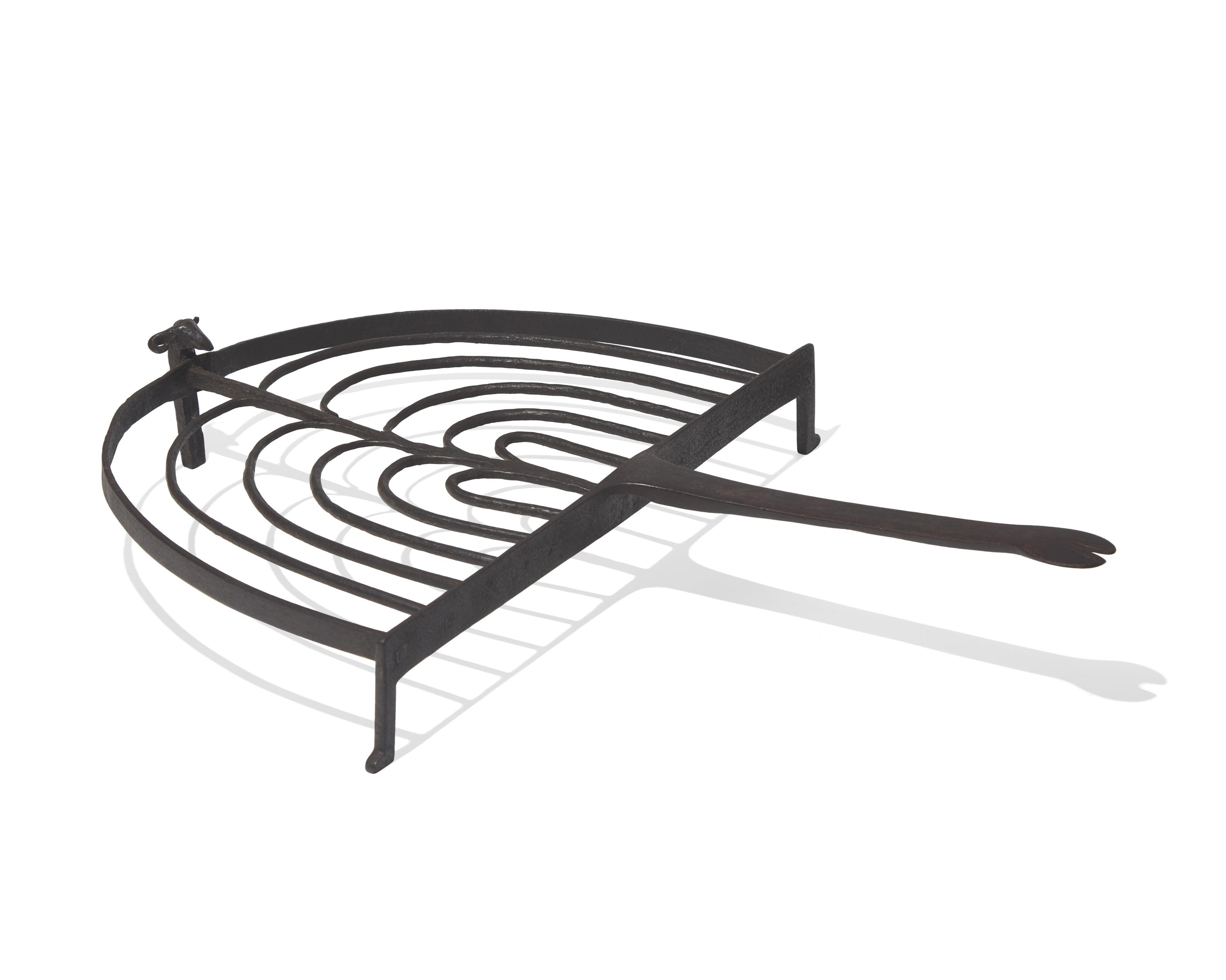 A Wrought Iron Gridiron, Probably Flanders, Belgium, 18th Century