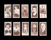 A Complete Set of 50 1938 Churchman Boxing Personalities Cards,