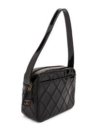 Chanel Bag in Black Patent Leather, 2000-02