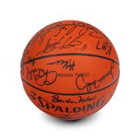 A 1989 NBA All Star Signed Autograph Basketball Featuring Michael Jordan (Beckett Authentication Services) - 26 Signatures