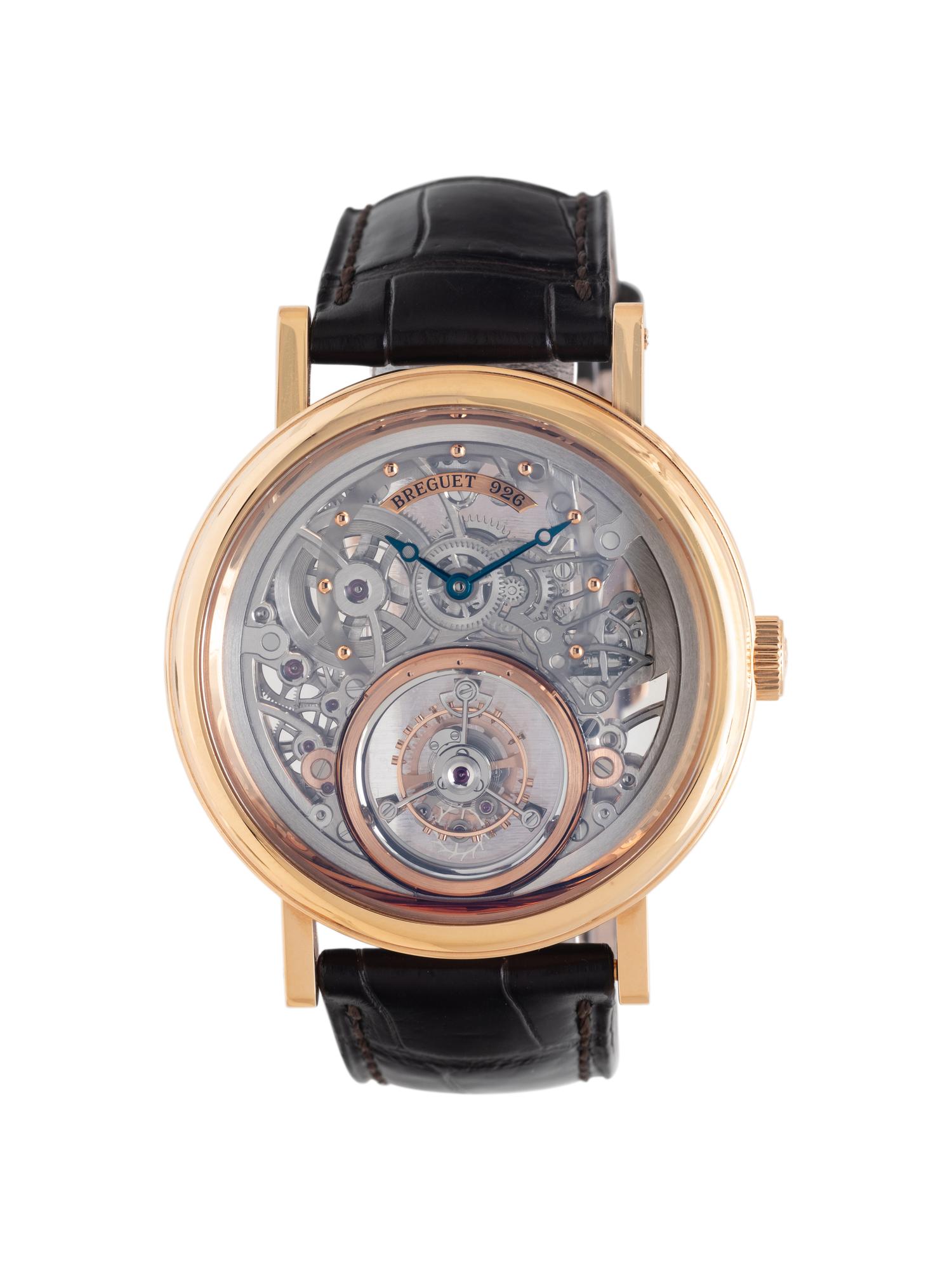 BREGUET, REF. 5335 18K ROSE GOLD 'TOURBILLON MESSIDOR CLASSIQUE GRANDE COMPLICATION' WATCH