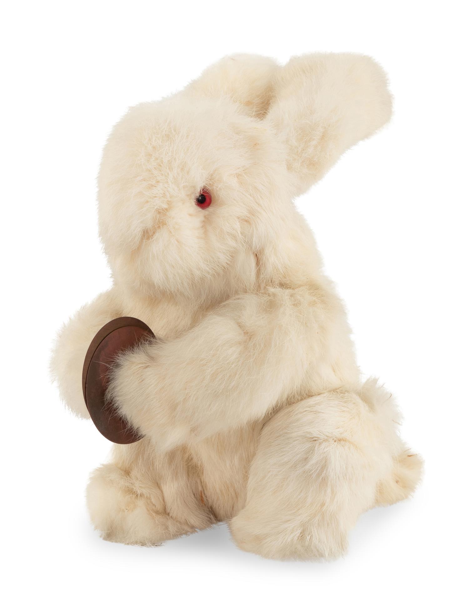 A Cymbal Playing Rabbit Automaton