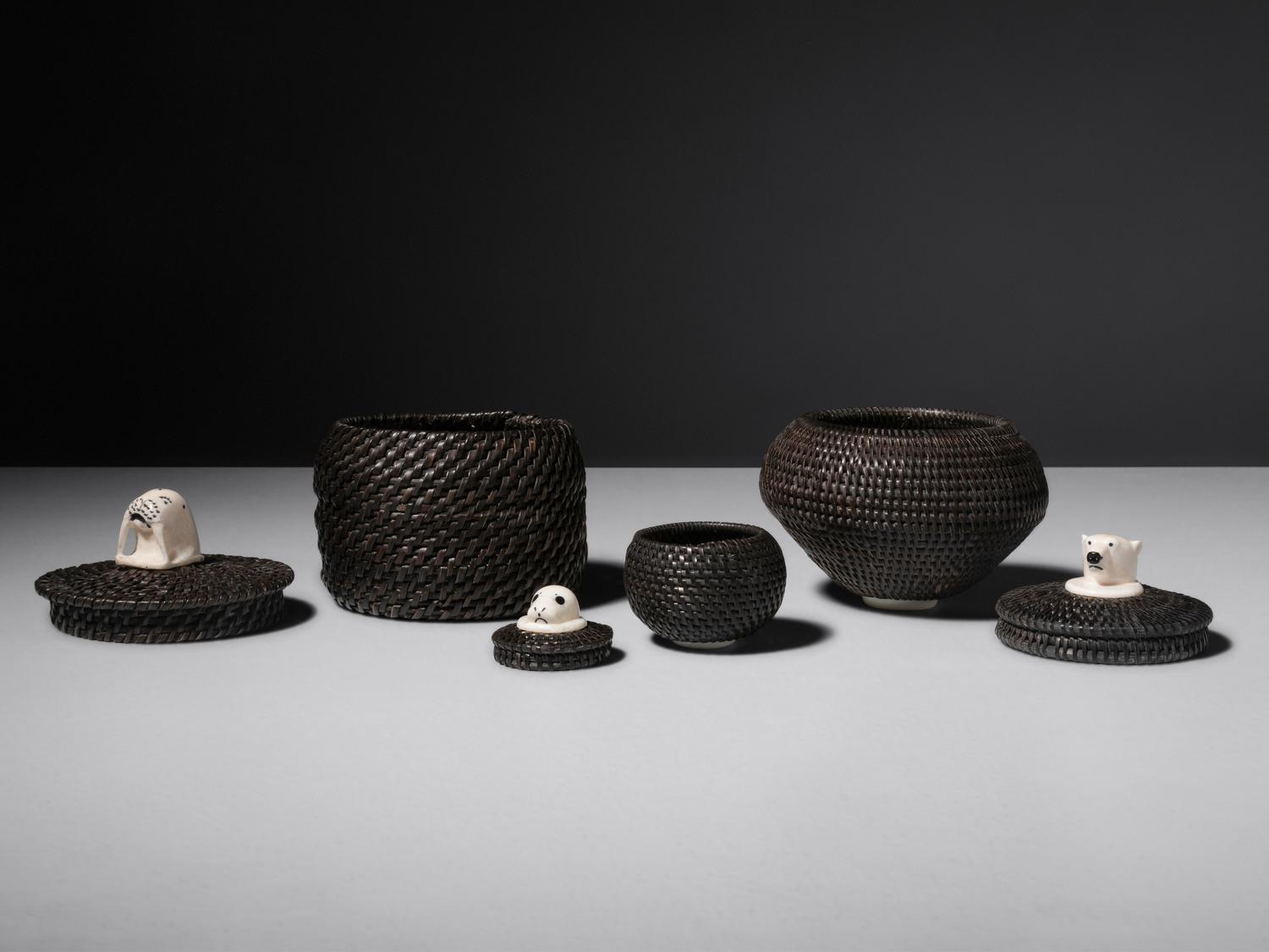 Iñupiaq Baleen Baskets