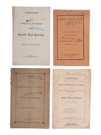 [CIVIL WAR]. A large group of war-era pamphlets on topics including politics, battles, foreign relations, debt, and the draft, comprising: