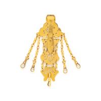 FRENCH, ANTIQUE, YELLOW GOLD CHATELAINE